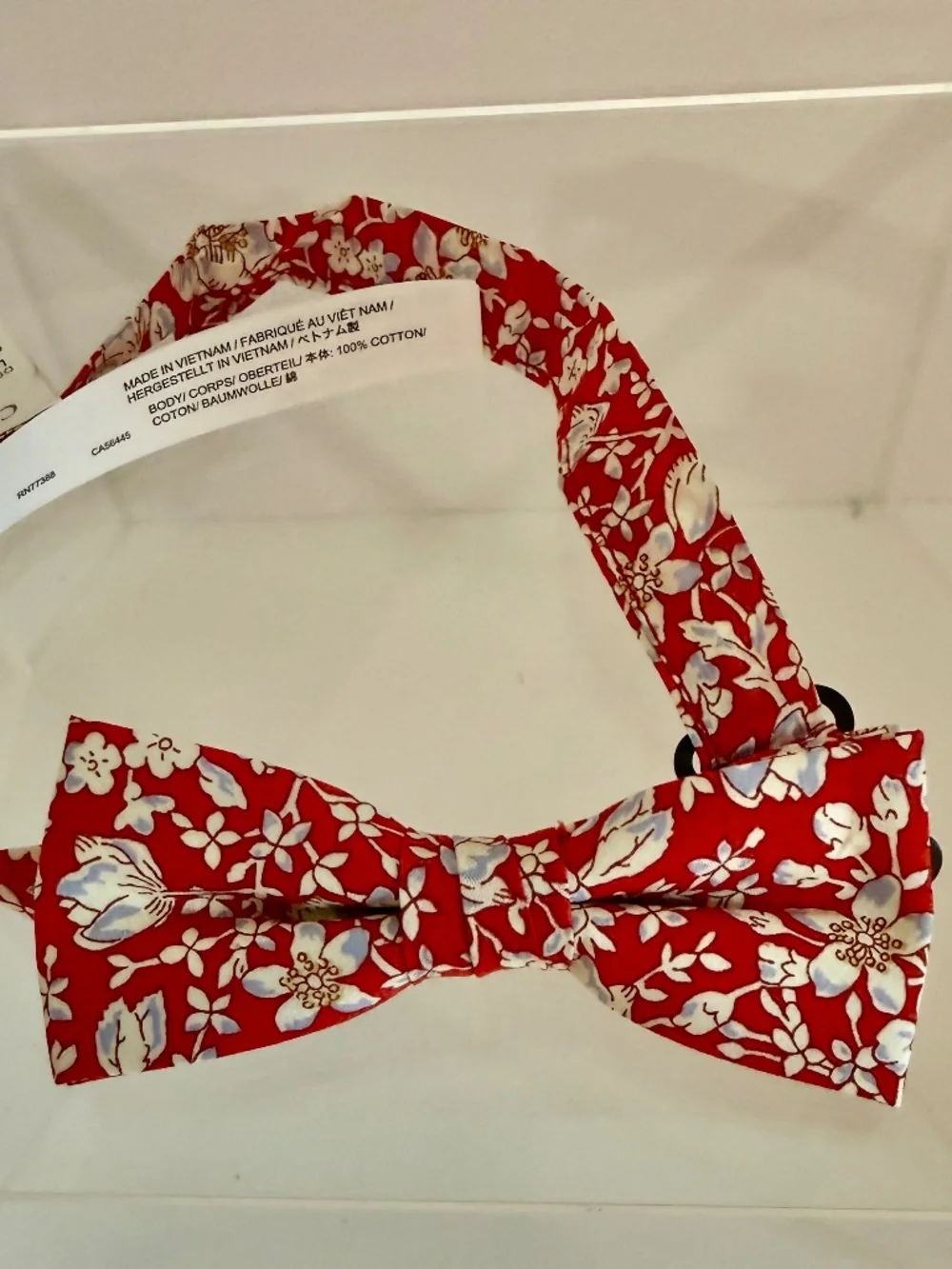 NWT Crewcuts Liberty of London Floral Bow Tie boys Sunday wedding